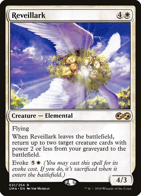 Reveillark, carta Magic di tipo Creature — Elemental illustrata da Jim Murray