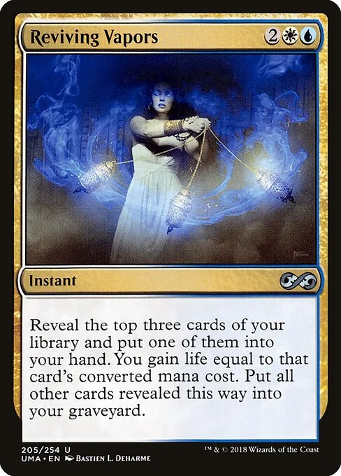 Reviving Vapors, carta Magic di tipo Instant illustrata da Bastien L. Deharme