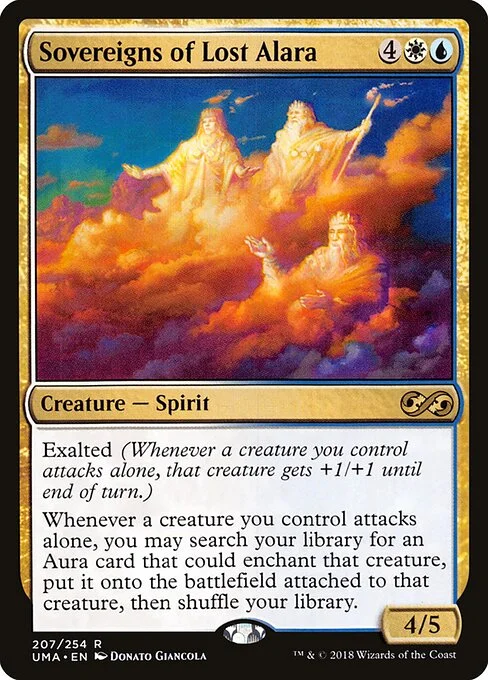 Sovereigns of Lost Alara, carta Magic di tipo Creature — Spirit illustrata da Donato Giancola