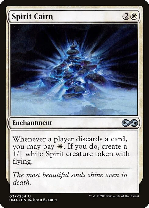 Spirit Cairn, carta Magic di tipo Enchantment illustrata da Noah Bradley