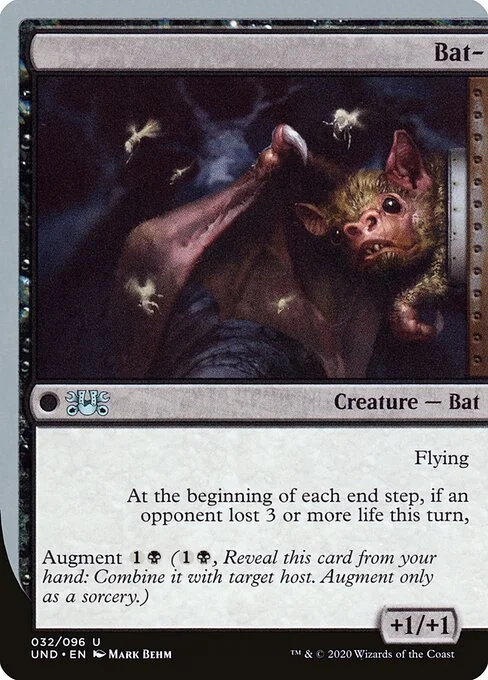 Bat-, carta Magic di tipo Creature — Bat illustrata da Mark Behm