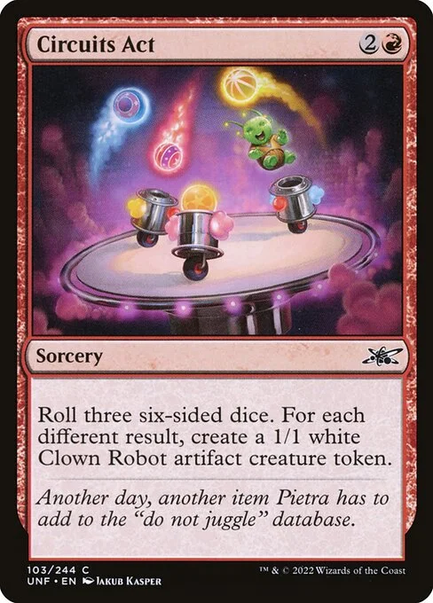Circuits Act, carta Magic di tipo Sorcery illustrata da Jakub Kasper