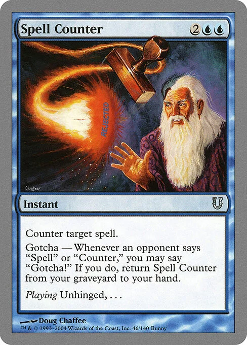 Spell Counter, carta Magic di tipo Instant illustrata da Doug Chaffee