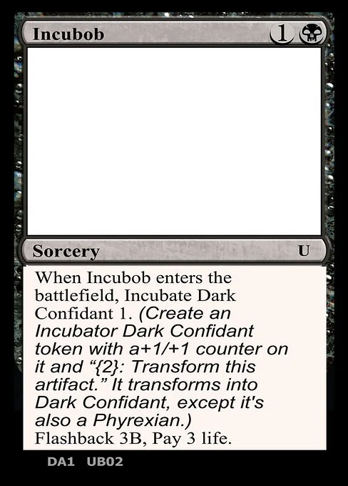 Incubob, carta Magic di tipo Sorcery