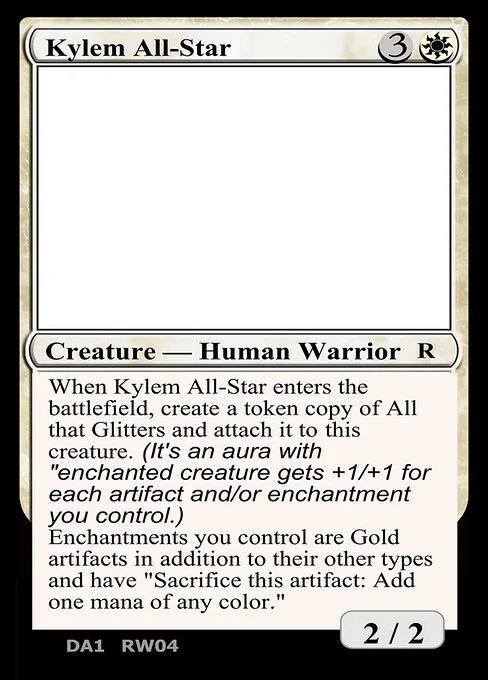 Kylem All-Star, carta Magic di tipo Creature — Human Warrior