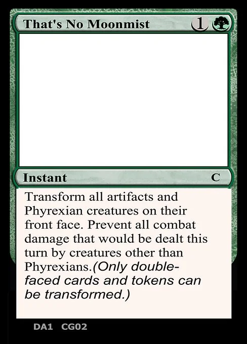 That's No Moonmist, carta Magic di tipo Instant