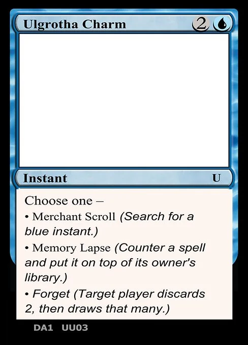Ulgrotha Charm, carta Magic di tipo Instant