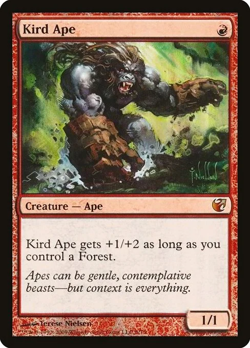 Kird Ape, carta Magic di tipo Creature — Ape illustrata da Terese Nielsen