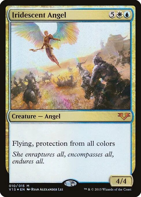 Iridescent Angel, carta Magic di tipo Creature — Angel illustrata da Ryan Alexander Lee