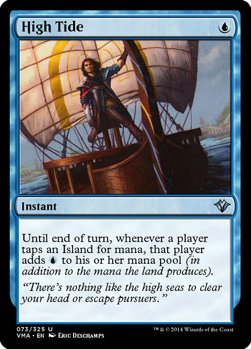 High Tide, carta Magic di tipo Instant illustrata da Eric Deschamps