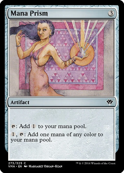 Mana Prism, carta Magic di tipo Artifact illustrata da Margaret Organ-Kean
