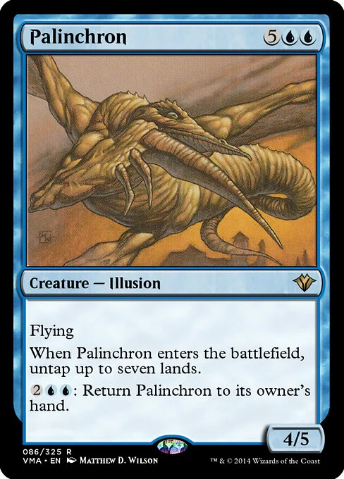 Palinchron, carta Magic di tipo Creature — Illusion illustrata da Matthew D. Wilson
