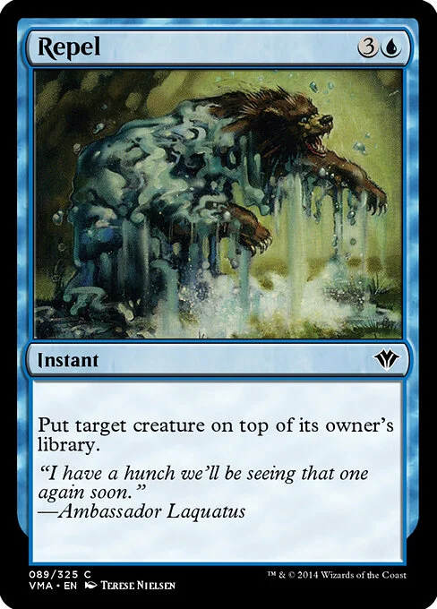 Repel, carta Magic di tipo Instant illustrata da Terese Nielsen