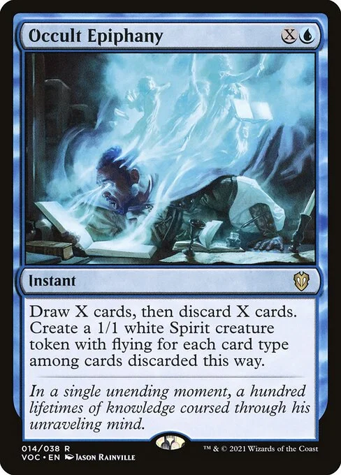 Occult Epiphany, carta Magic di tipo Instant illustrata da Jason Rainville