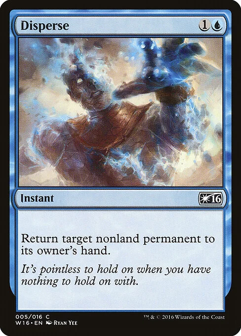 Disperse, carta Magic di tipo Instant illustrata da Ryan Yee