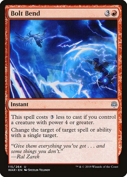 Bolt Bend, carta Magic di tipo Instant illustrata da Svetlin Velinov