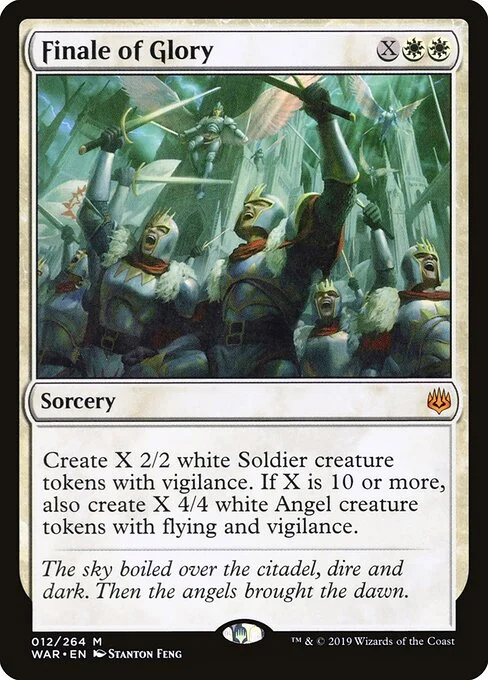Finale of Glory, carta Magic di tipo Sorcery illustrata da Stanton Feng