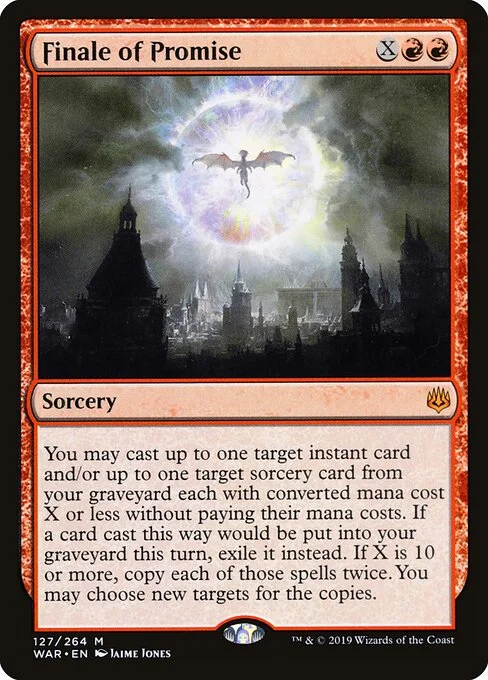 Finale of Promise, carta Magic di tipo Sorcery illustrata da Jaime Jones