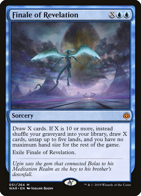 Finale of Revelation, carta Magic di tipo Sorcery illustrata da Johann Bodin