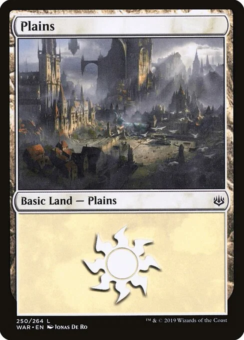 Plains, carta Magic di tipo Basic Land — Plains illustrata da Jonas De Ro