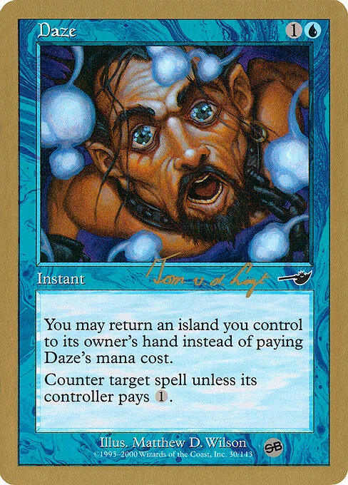 Daze, carta Magic di tipo Instant illustrata da Matthew D. Wilson