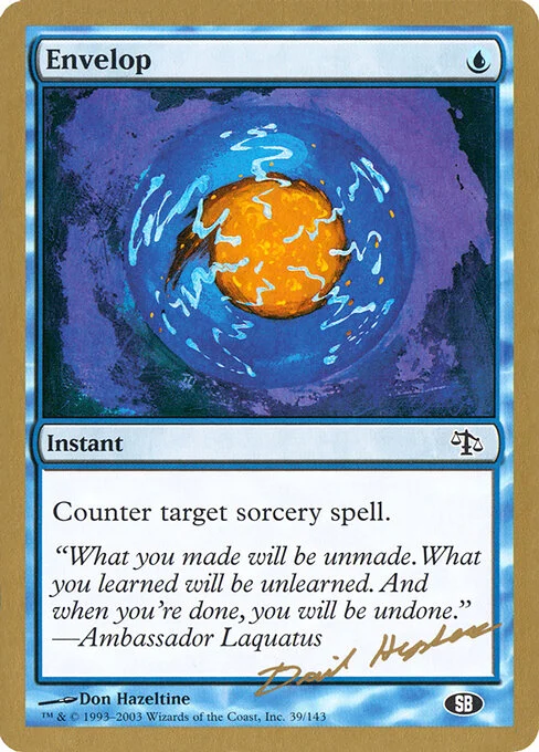 Envelop, carta Magic di tipo Instant illustrata da Don Hazeltine