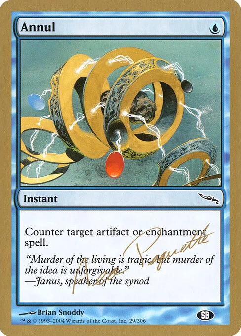 Annul, carta Magic di tipo Instant illustrata da Brian Snõddy