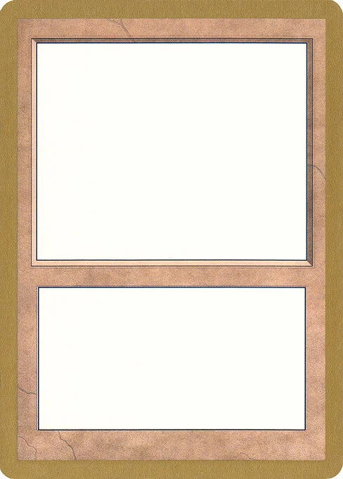 Blank Card, carta Magic di tipo Card