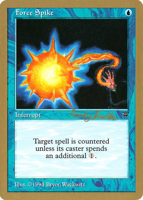 Force Spike, carta Magic di tipo Instant illustrata da Bryon Wackwitz