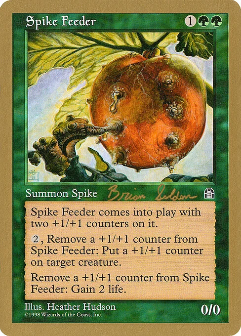 Spike Feeder, carta Magic di tipo Creature — Spike illustrata da Heather Hudson