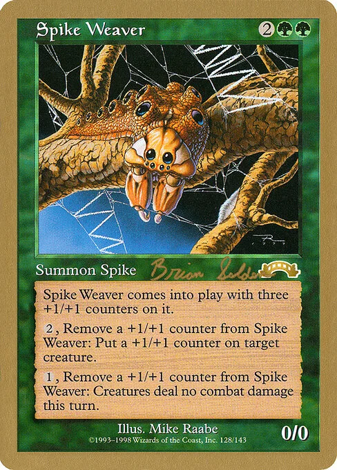 Spike Weaver, carta Magic di tipo Creature — Spike illustrata da Mike Raabe