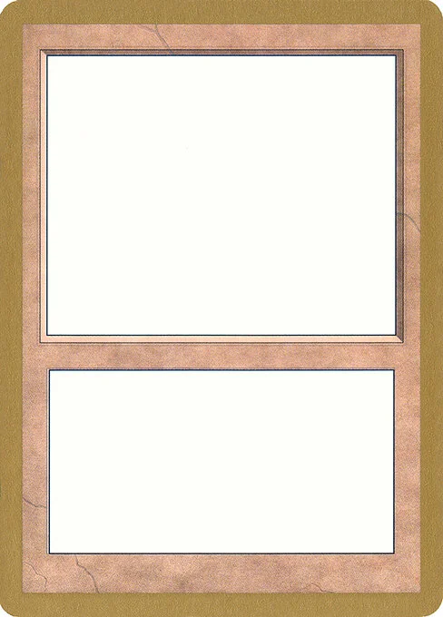 Blank Card, carta Magic di tipo Card