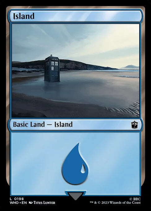 Island, carta Magic di tipo Basic Land — Island illustrata da Titus Lunter