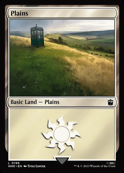 Plains, carta Magic di tipo Basic Land — Plains illustrata da Titus Lunter