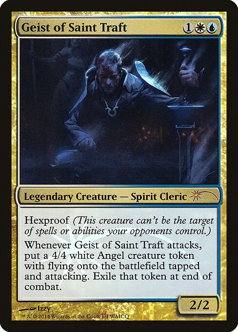 Geist of Saint Traft, carta Magic di tipo Legendary Creature — Spirit Cleric illustrata da Izzy