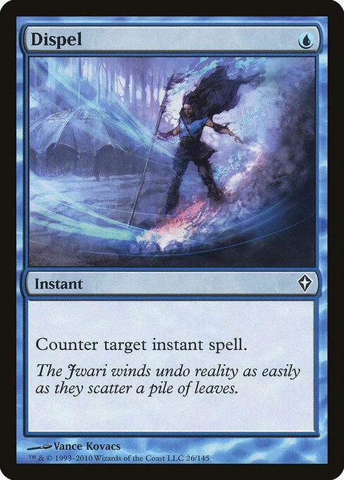 Dispel, carta Magic di tipo Instant illustrata da Vance Kovacs