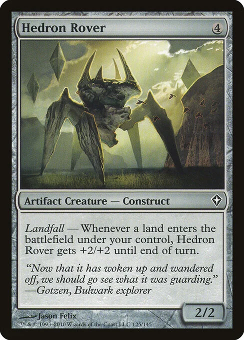 Hedron Rover, carta Magic di tipo Artifact Creature — Construct illustrata da Jason Felix