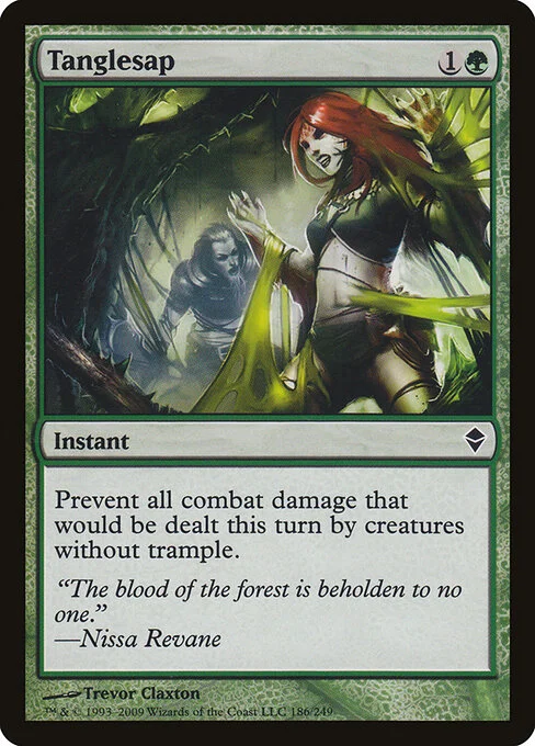 Tanglesap, carta Magic di tipo Instant illustrata da Trevor Claxton