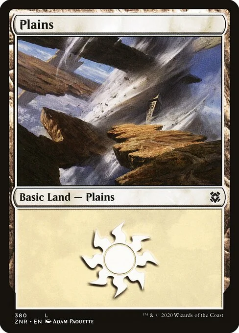 Plains, carta Magic di tipo Basic Land — Plains illustrata da Adam Paquette