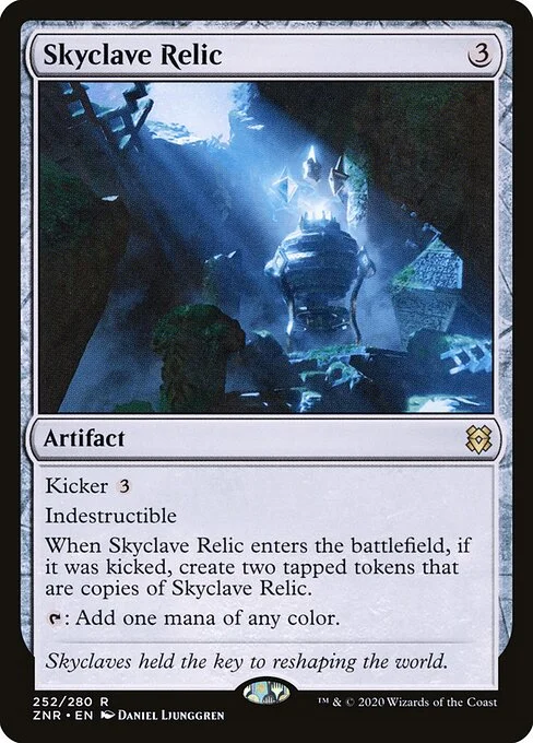 Skyclave Relic, carta Magic di tipo Artifact illustrata da Daniel Ljunggren